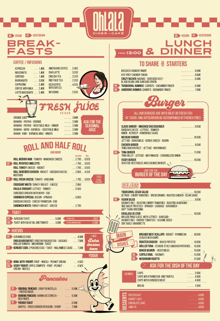 Menu_Ohlalá Diner_Arona_image_1