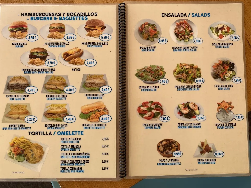 Menu_Restaurante Miami Beach_Arona_image_1