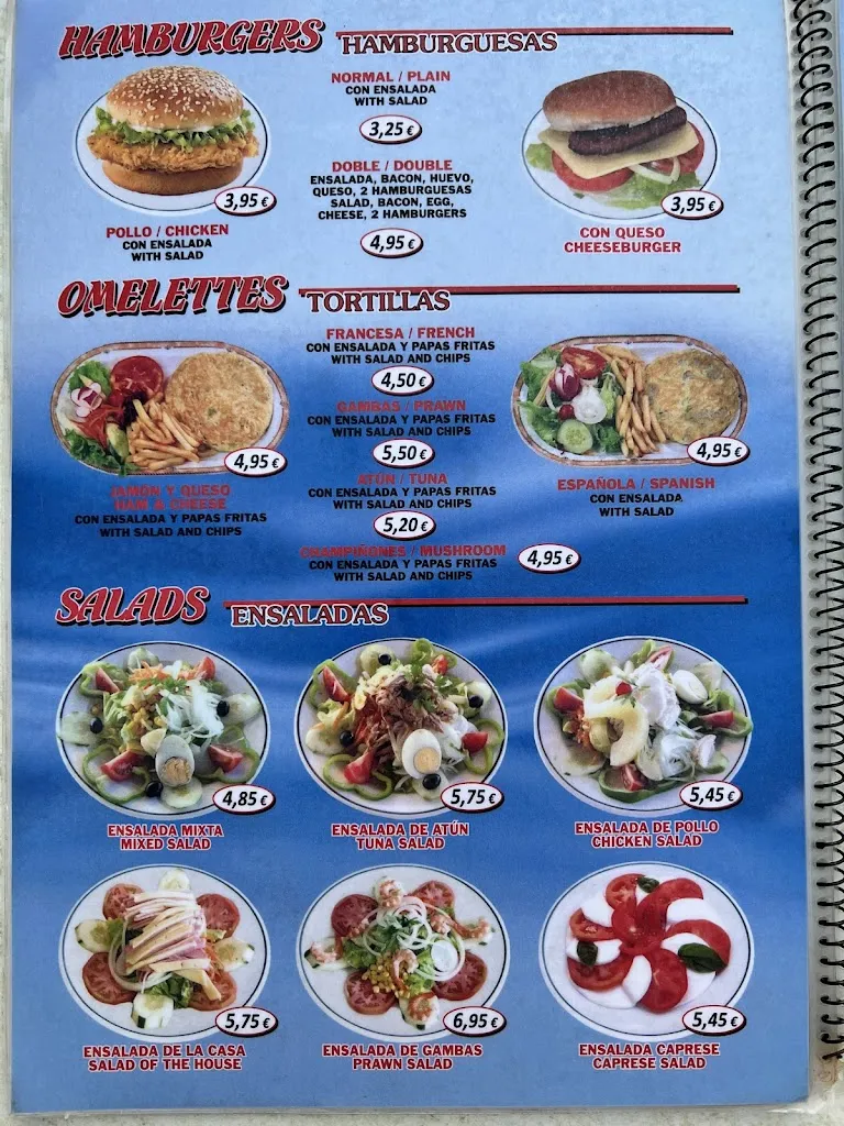 Menu_RESTAURANTE SUN KING_Arona_image_2