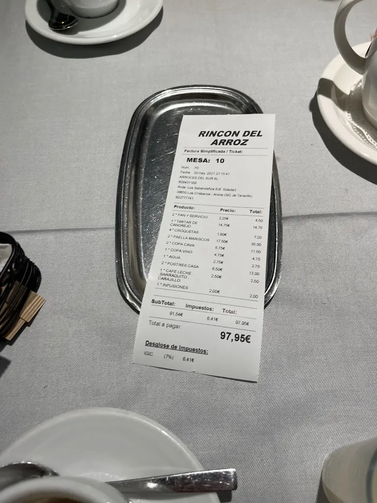 Lech Rynkevic_Restaurante El Rincón del Arroz_Arona_review