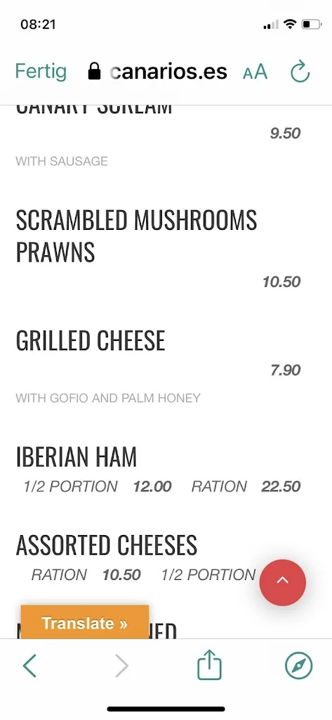 Menu_La Kocina de José Mi Niño_Arona_image_3