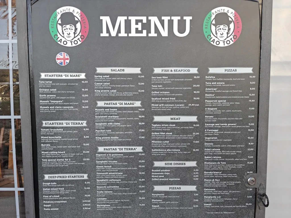 Menu_Restaurante & Pizzeria Ciao Totò_Arona_image_4