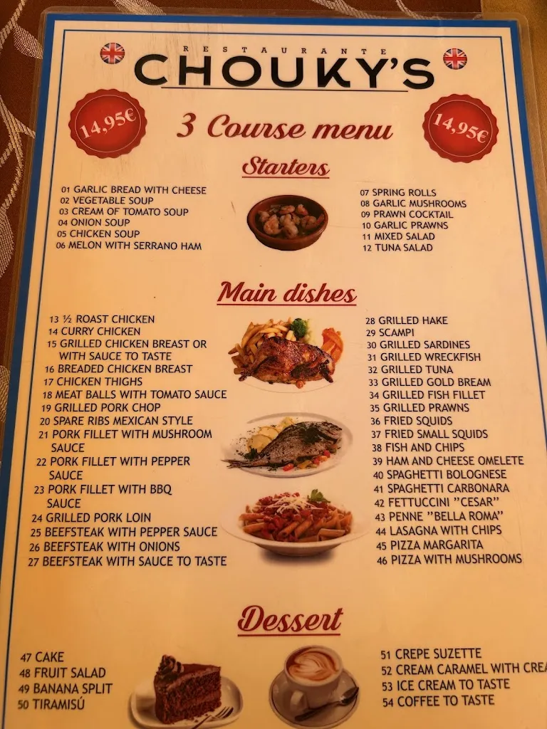 Menu_Restaurante Chuky's_Arona_image_1