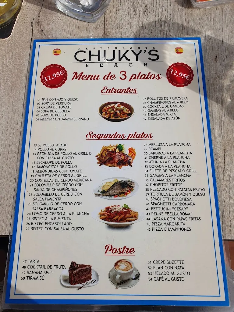 Menu_Restaurante Chuky's_Arona_image_2