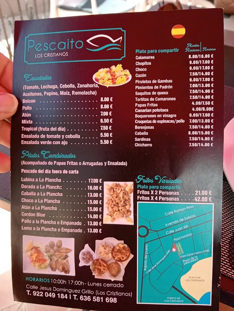 Menu_Pescaito los cristianos_Arona_image_2
