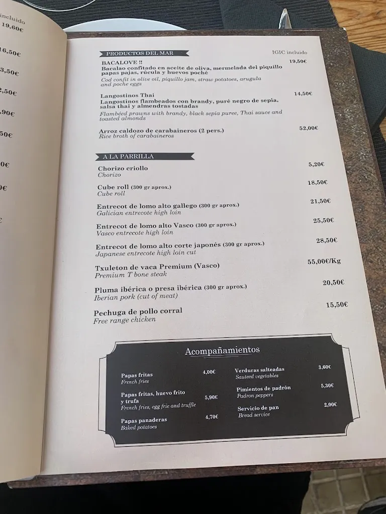 Menu_Restaurante Rincón de Andrés_Arona_image_1