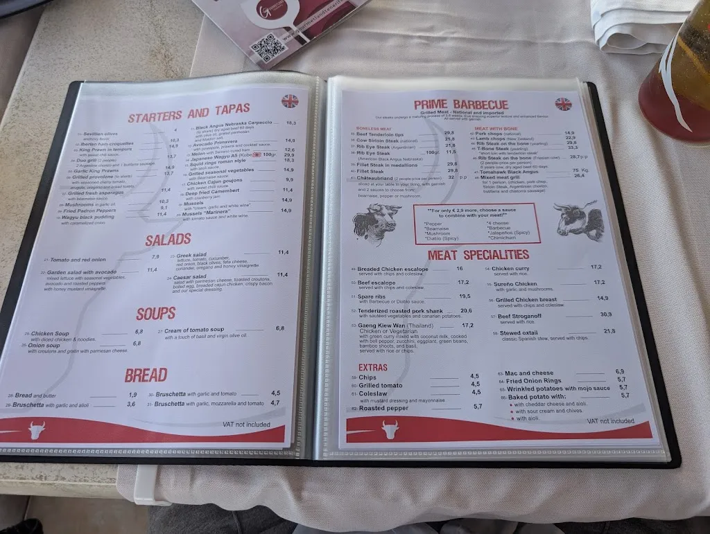 Menu_Prime Steak House_Arona_image_1