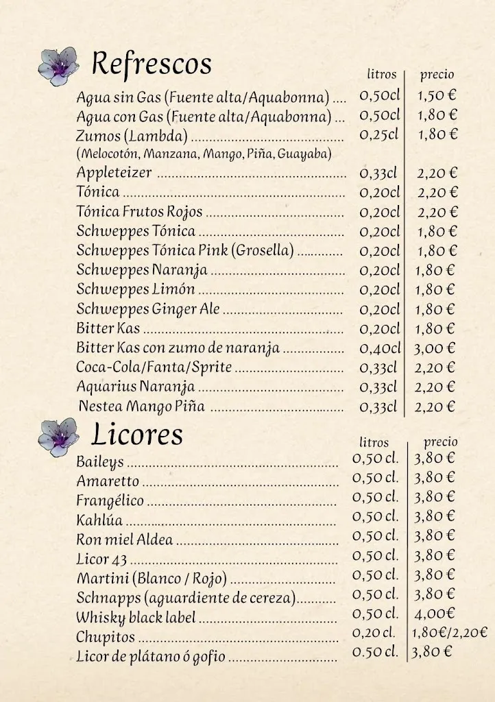 Menu_Camu Camu_Garafía_immagine_1