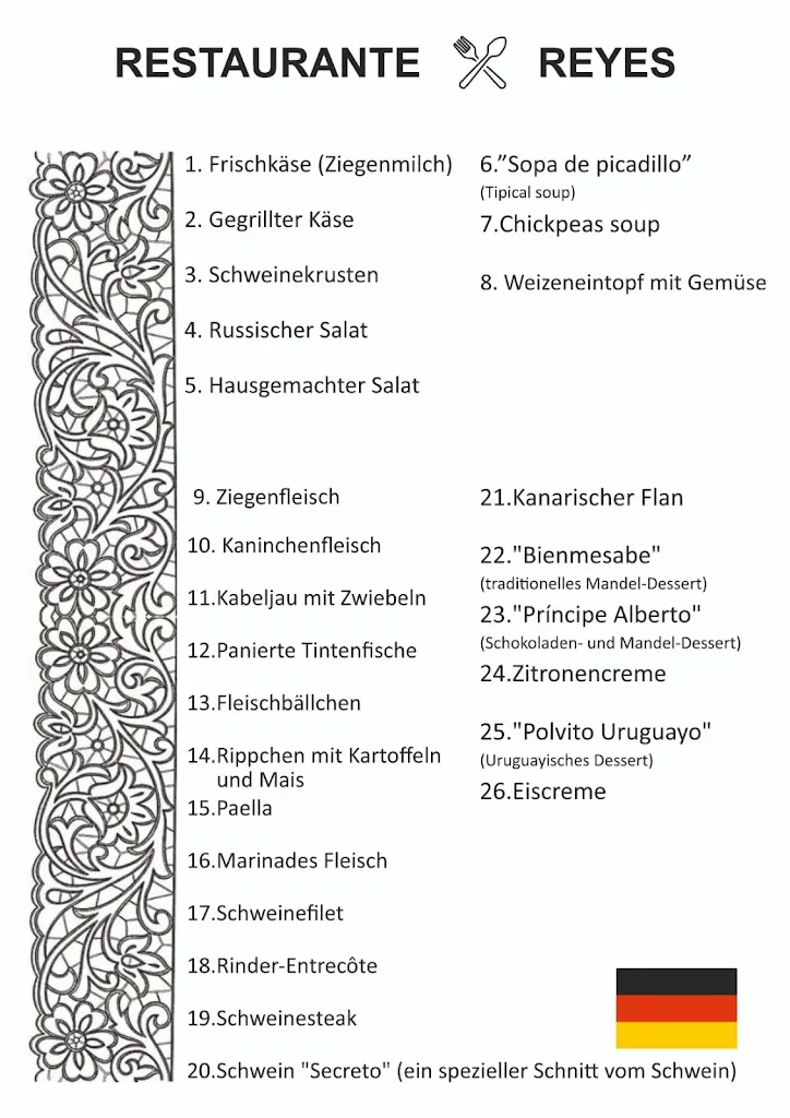 Menu_Bar Restaurante Reyes_Garafía_image_1