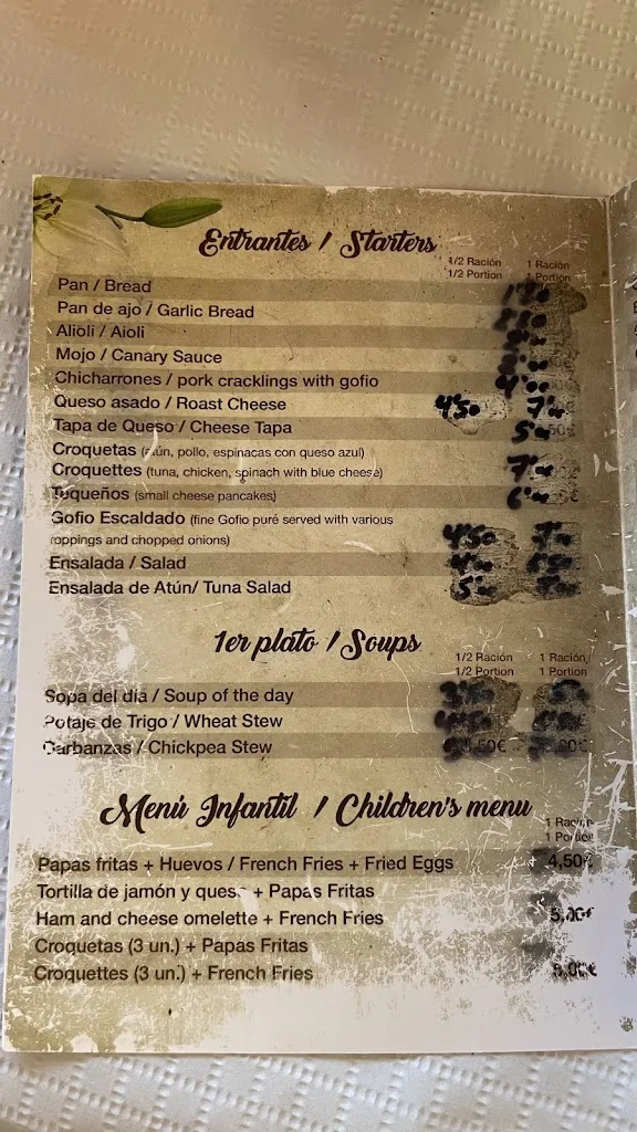 Menu_Restaurante San Antonio del Monte_Garafía_image_1