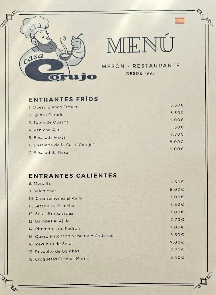Menu_Restaurante Casa Corujo_Granadilla de Abona_image_2