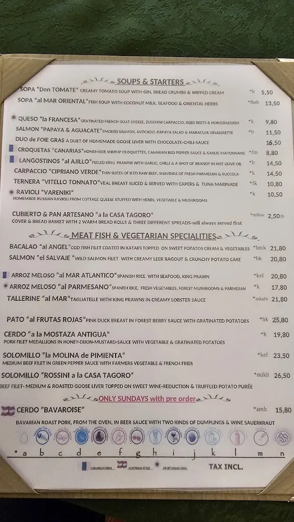 Menu_Restaurante Casa Tagoro_Granadilla de Abona_image_4