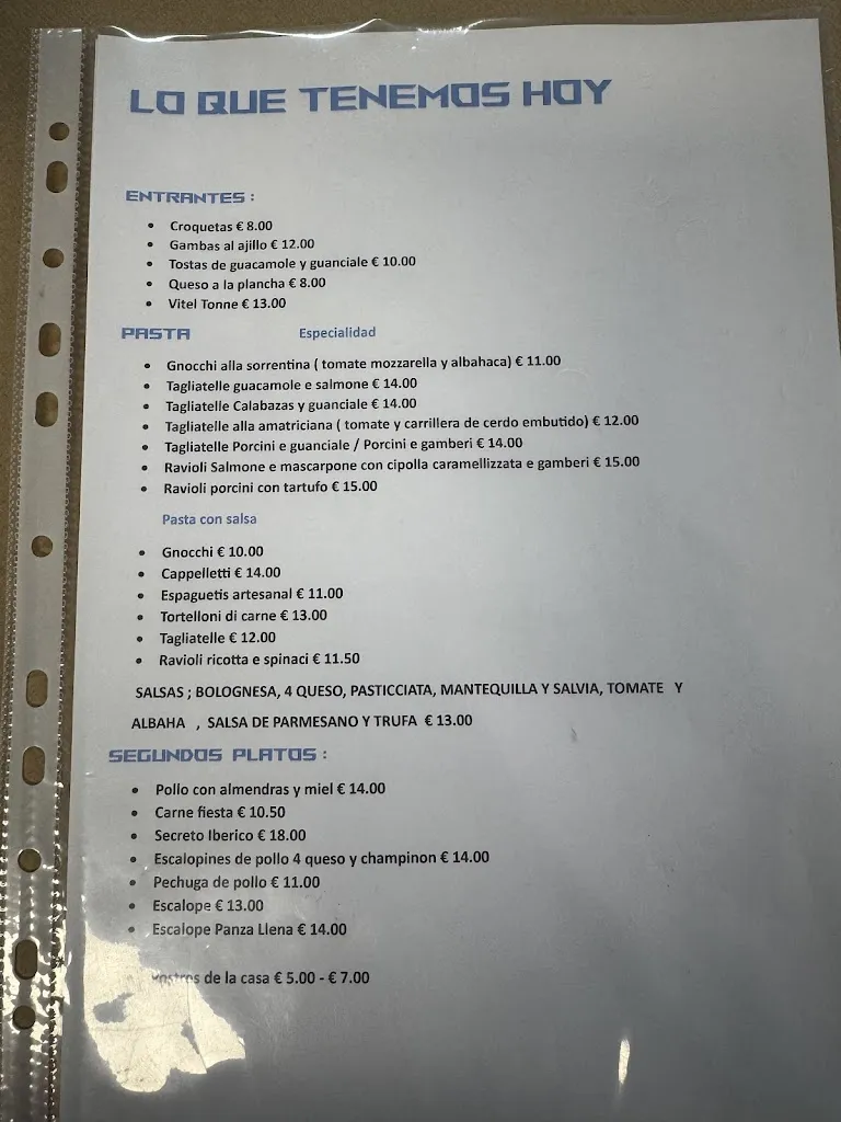 Menu_Panza Llena Restaurante_Granadilla de Abona_image_1