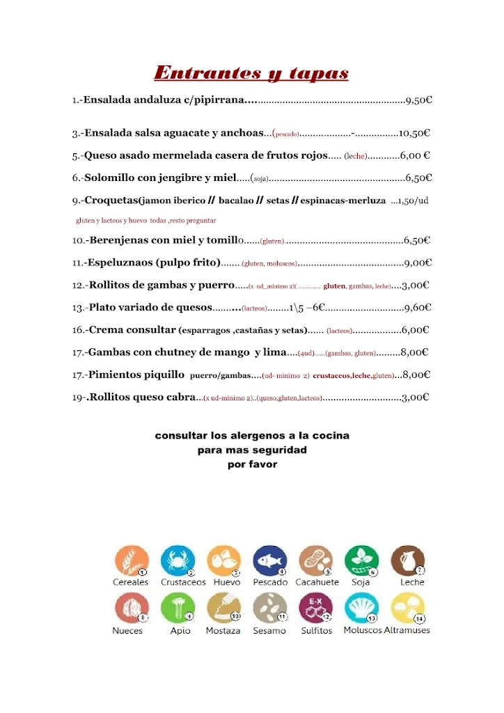 Menu_Restaurante Las Fuentes_Granadilla de Abona_image_1