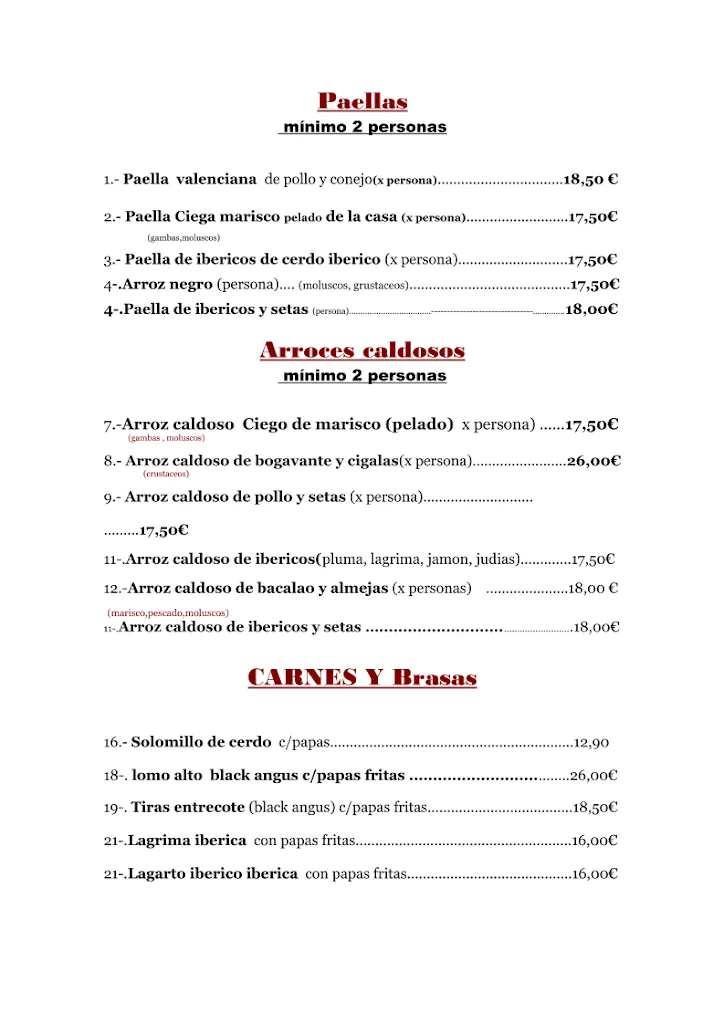 Menu_Restaurante Las Fuentes_Granadilla de Abona_image_2
