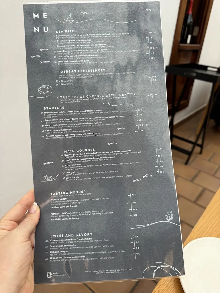 Menu_El Rebojo | Bocados de Mar y Vinos_Garachico_immagine_4