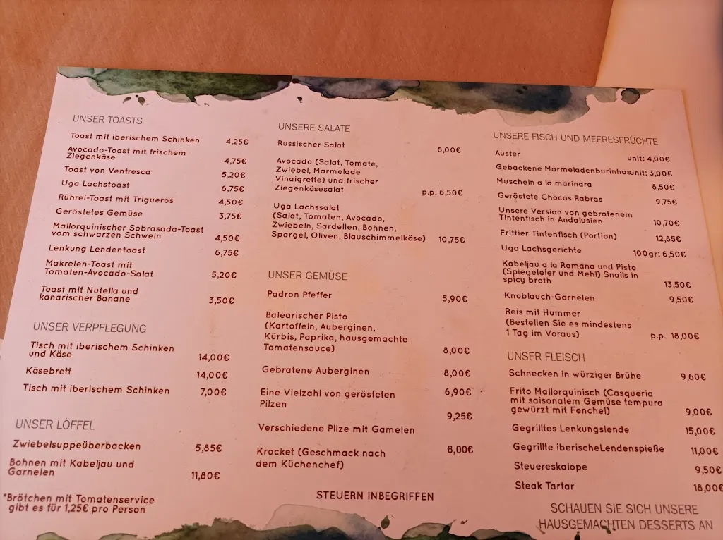 Menu_Restaurante Ca'n Aya_Garachico_immagine_4