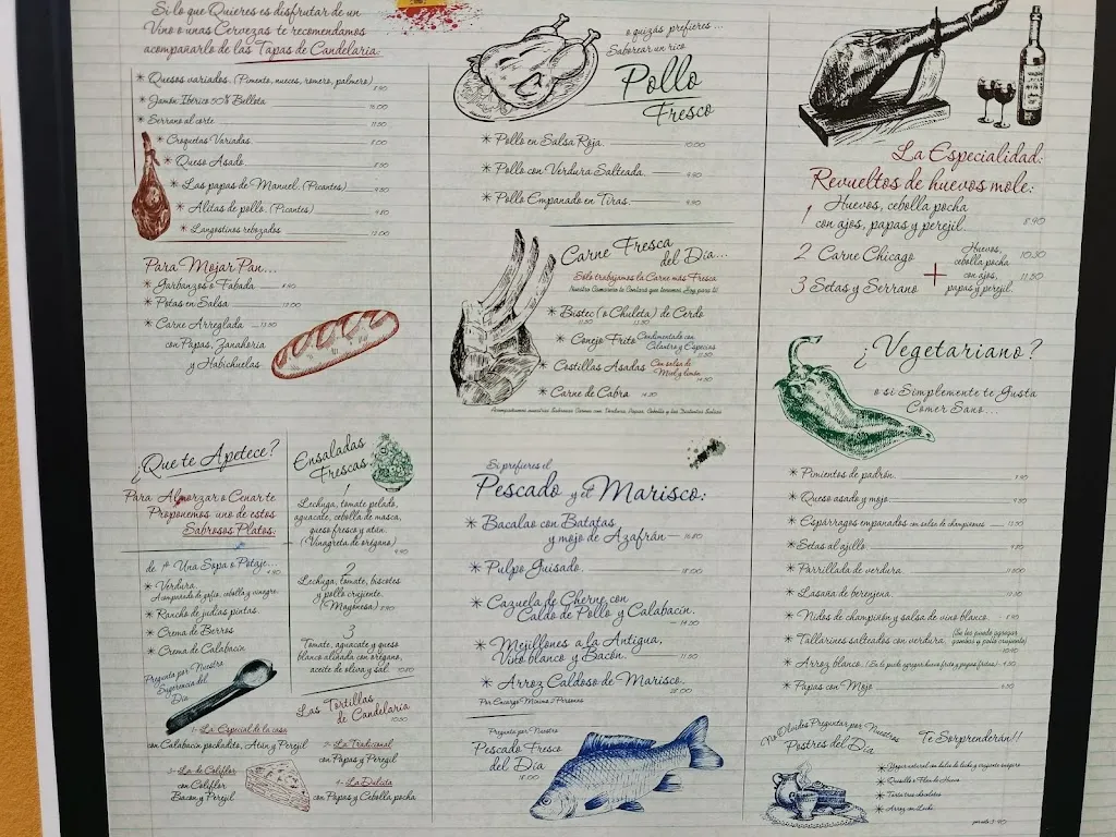 Menu_Restaurante Candelaria La Cocinera_Garachico_image_1