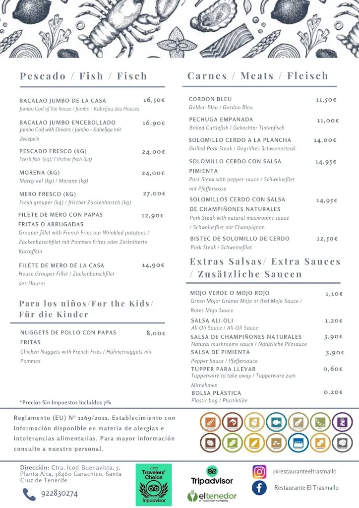 Menu_Restaurante El Trasmallo_Garachico_image_1