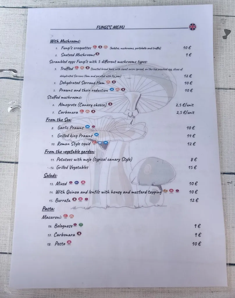 Menu_Restaurant Fungi's_Garachico_image_4