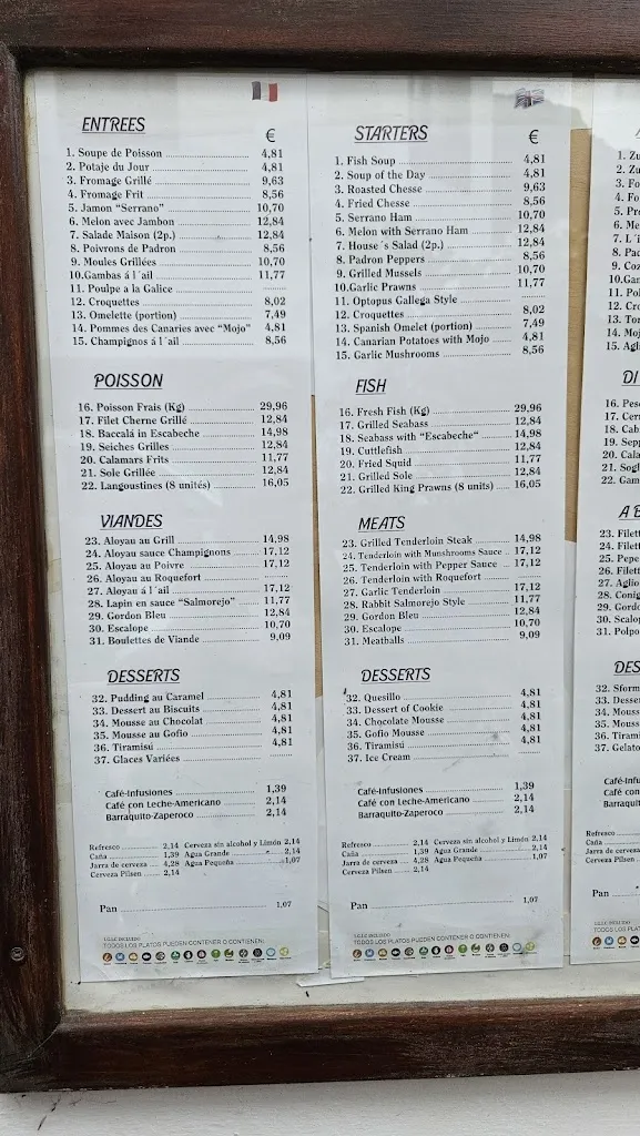 Menu_Restaurante La Perla_Garachico_image_1