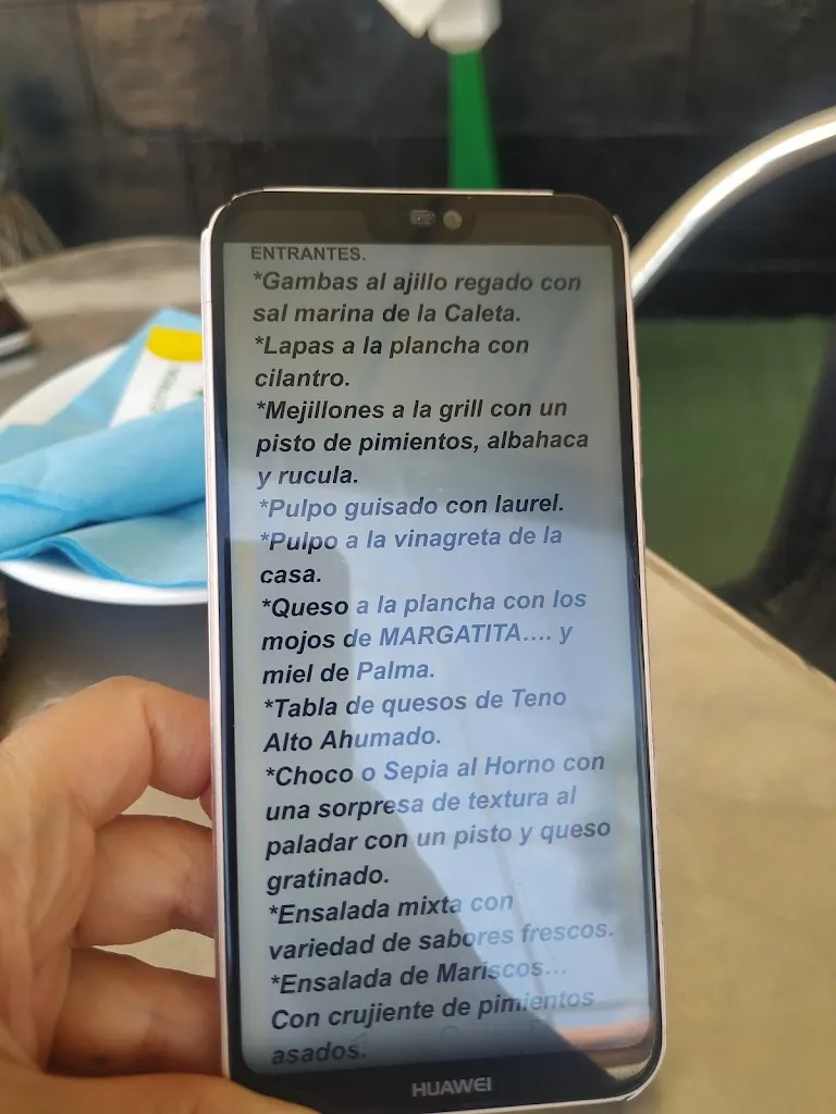 Menu_Floro home restaurant_Garachico_image_2