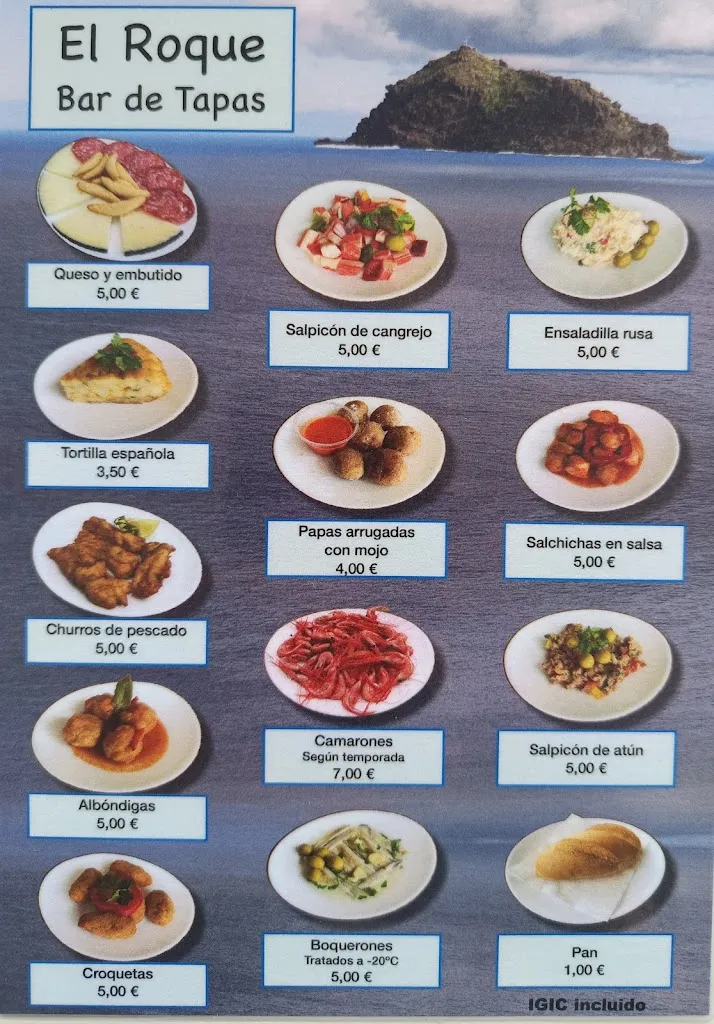 Menu_Restaurante Arepera El Roque_Garachico_image_1