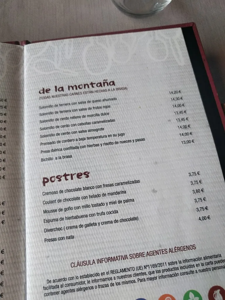 Menu_Las lavas_Garachico_image_1