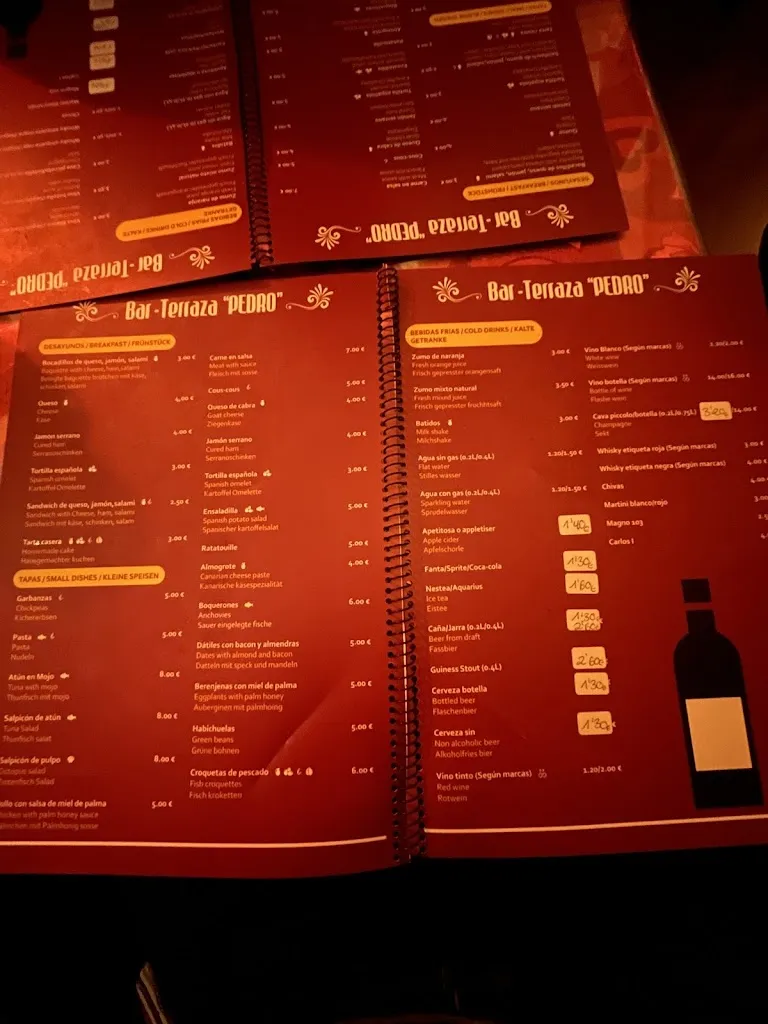 Menu_La Casa Creativa/ Bar Terraza Pedro_Hermigua_image_4