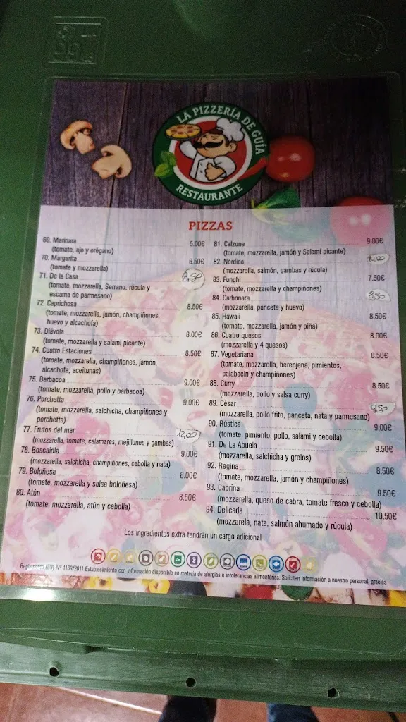 Menu_La Pizzeria de Guia_Guía de Isora_image_1