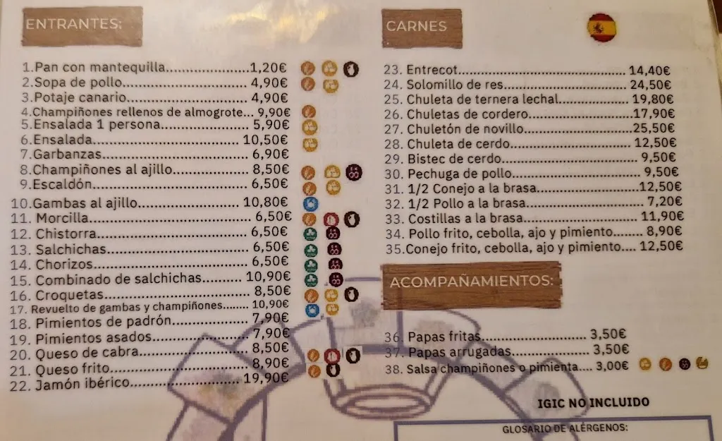 Menu_Restaurante Bodegón Irache Gara_Guía de Isora_image_3