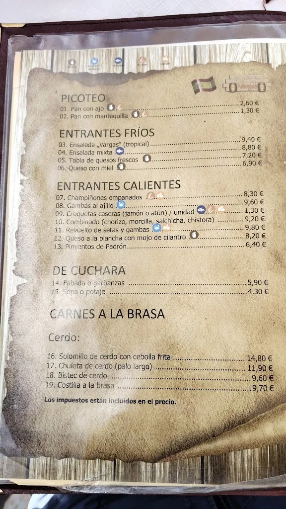 Menu_Bodegón Vargas_Guía de Isora_image_2