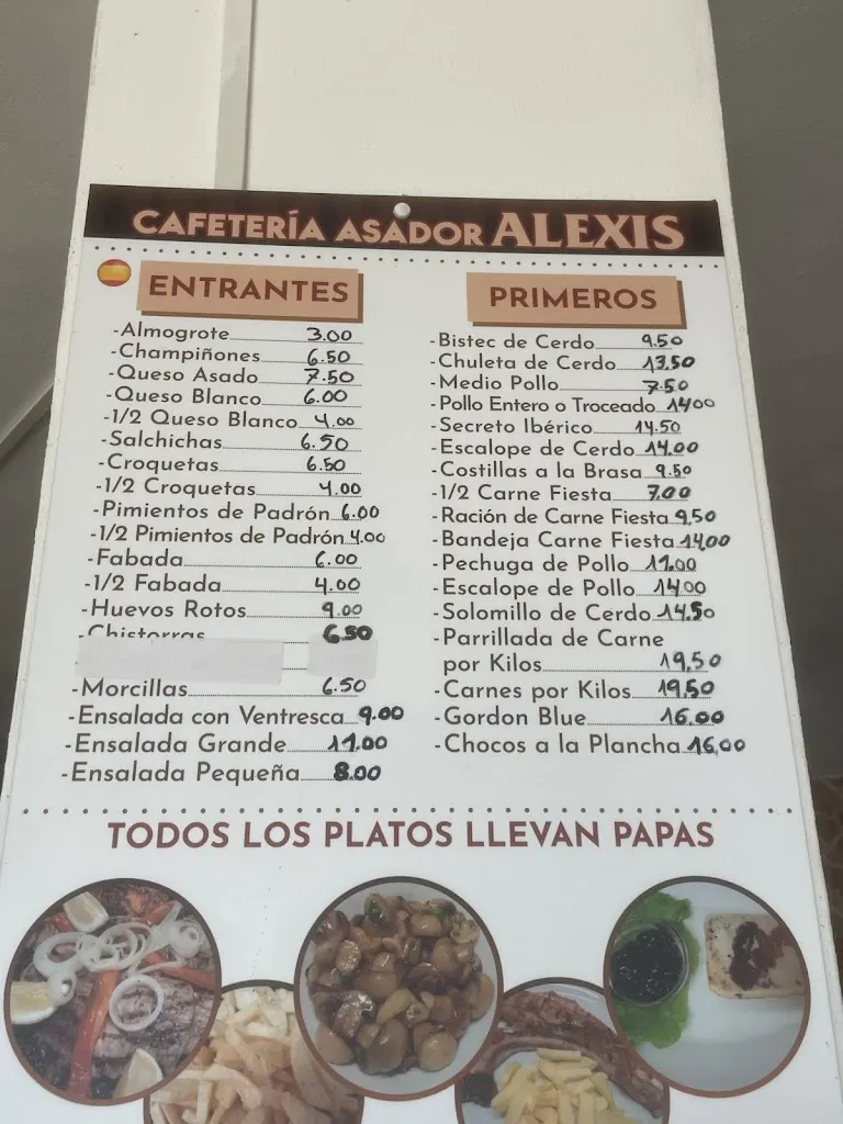 Menu_Cafetería asador Alexis_Guía de Isora_image_4