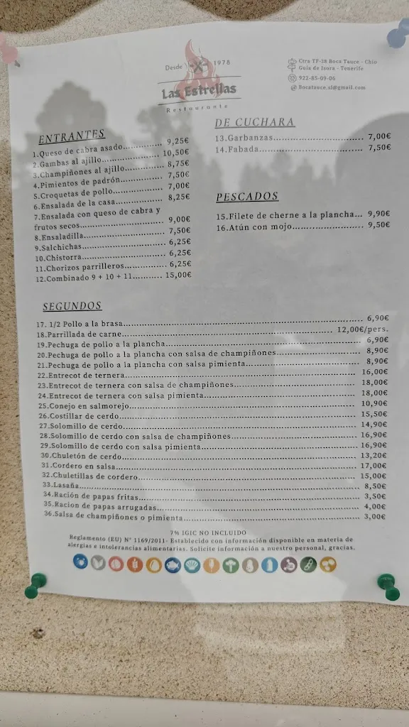 Menu_Restaurante Las Estrellas_Guía de Isora_image_4