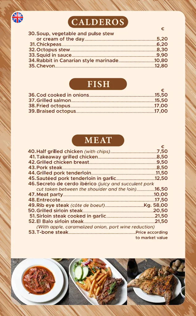 Menu_Restaurante Tasca El Balo_Guía de Isora_image_3