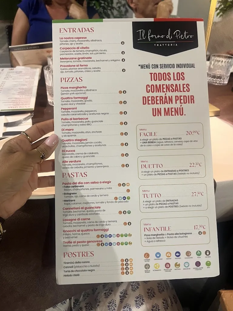 Menu_Il Forno Di Pietro_Villajoyosa/Vila Joiosa la_image_1