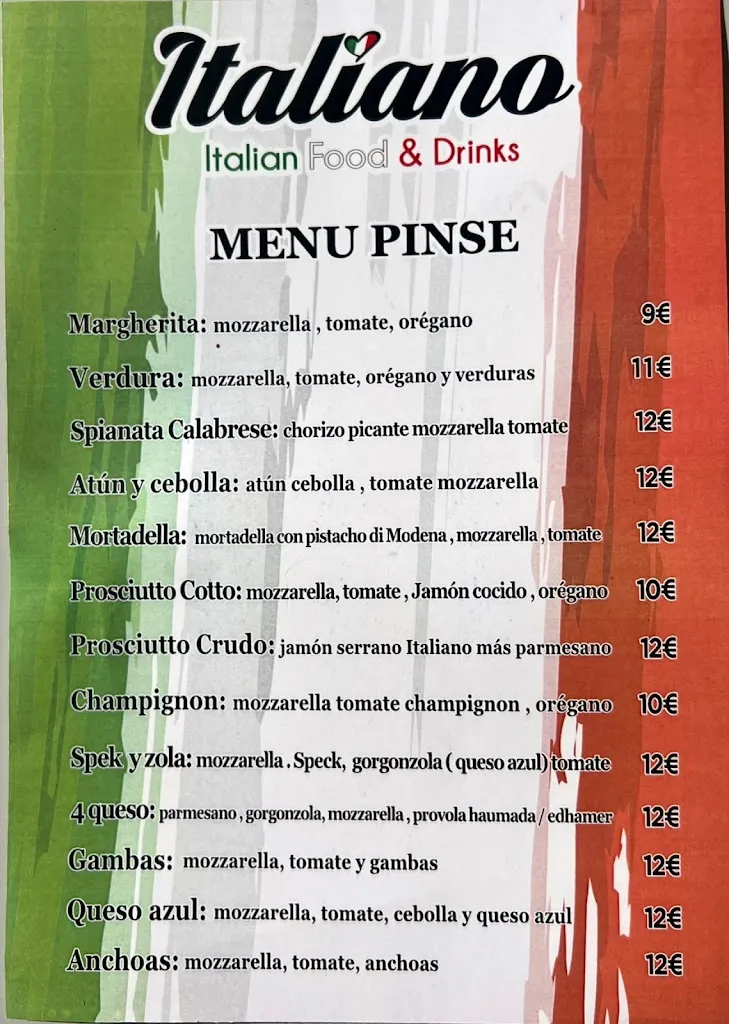 Menu_ITALIANO FOOD & DRINK_Icod de los Vinos_image_1