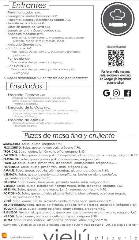 Menu_Vielú Pizzería_Icod de los Vinos_image_1