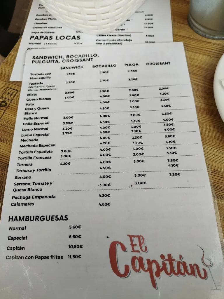 Menu_Restaurante El Capitán_Icod de los Vinos_image_2