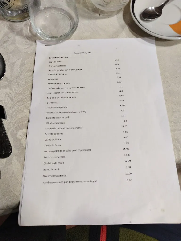 Menu_Brasa carbón y leña_Icod de los Vinos_immagine_1