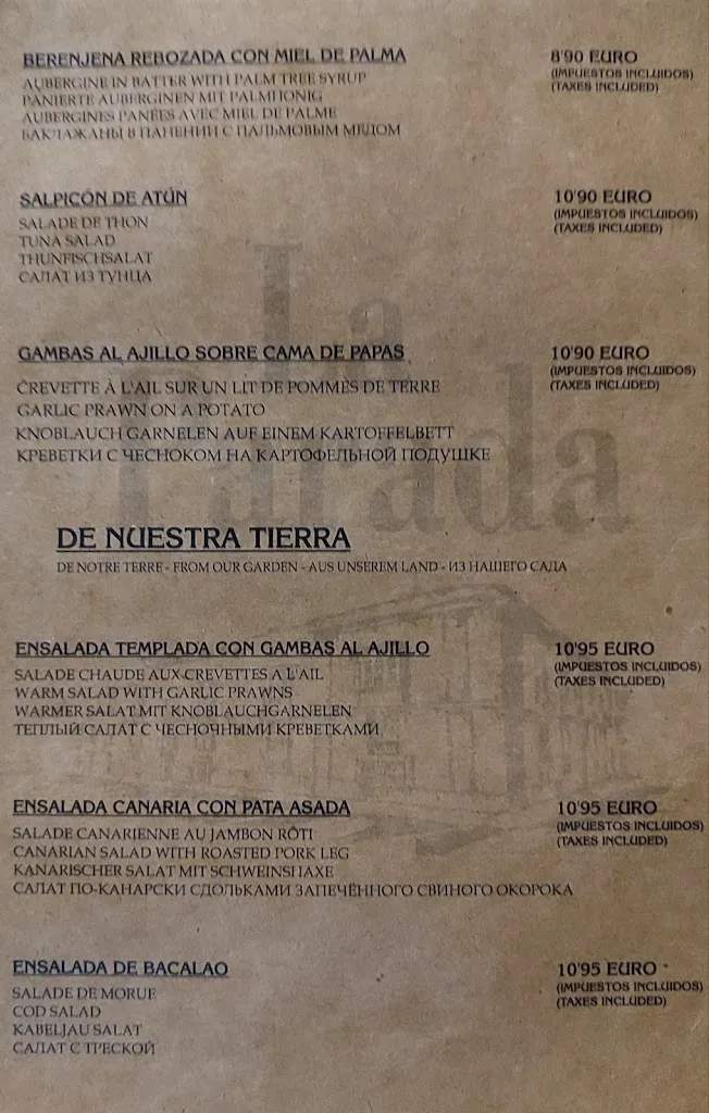 Menu_Tasca La Parada_Icod de los Vinos_image_2