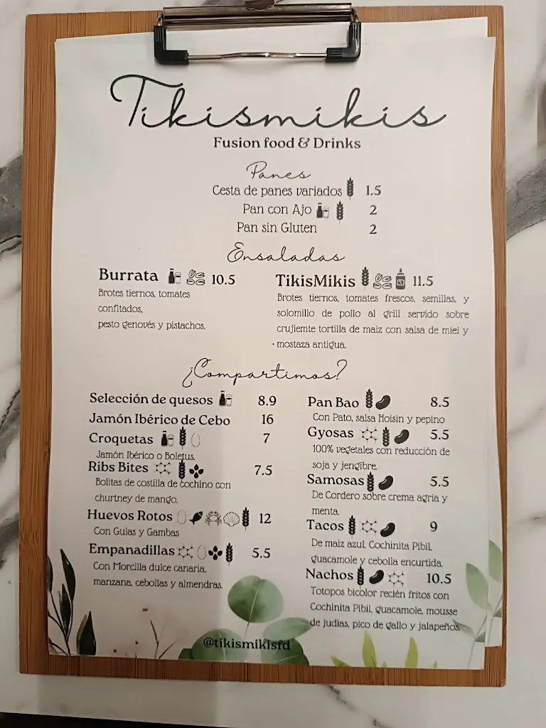 Menu_TikisMikis food&Drinks_Icod de los Vinos_image_2