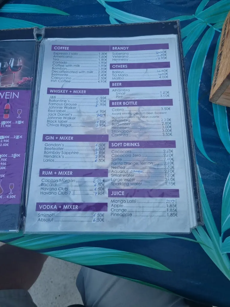 Menu_Taj Tandoori_Villajoyosa/Vila Joiosa la_immagine_4