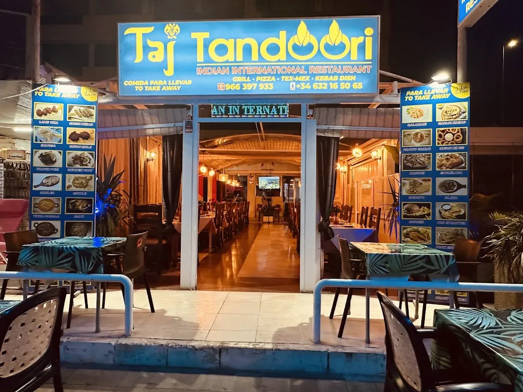 Taj Tandoori restaurant in Villajoyosa/Vila Joiosa la