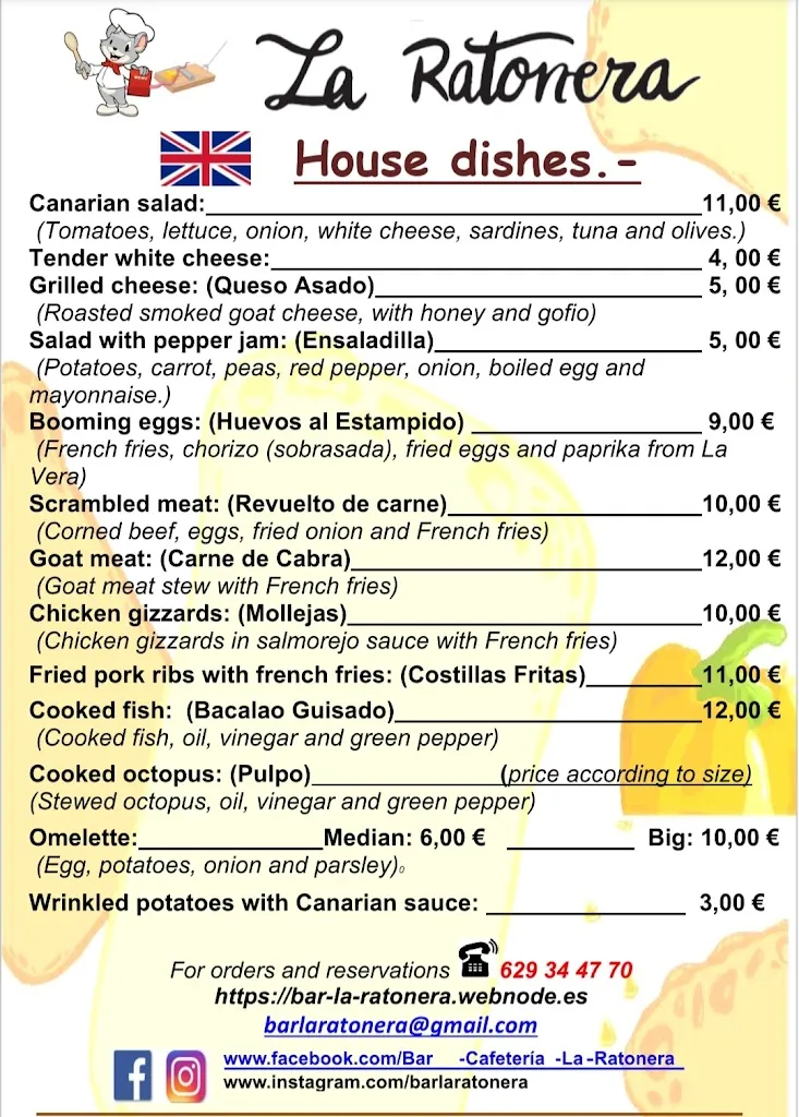 Menu_Bar-Cafetería La Ratonera_Icod de los Vinos_image_2