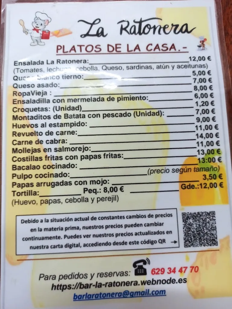 Menu_Bar-Cafetería La Ratonera_Icod de los Vinos_image_4