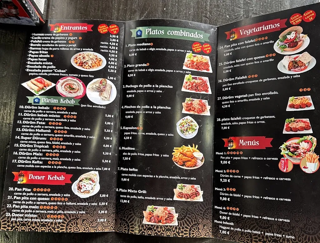 Menu_Argana pizzeria kebab_Icod de los Vinos_image_2