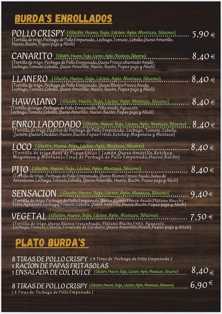 Menu_Burdas Cafe Bar_Icod de los Vinos_image_2