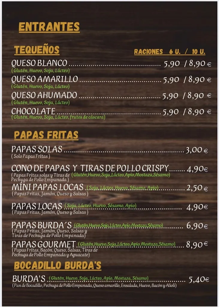 Menu_Burdas Cafe Bar_Icod de los Vinos_image_3
