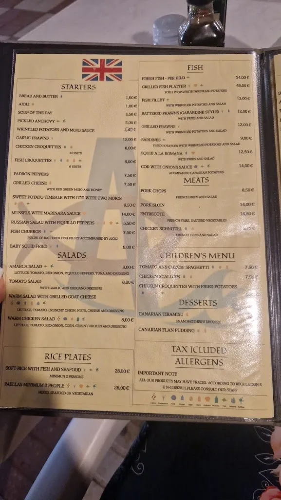 Menu_Restaurante Amarca_Icod de los Vinos_immagine_2